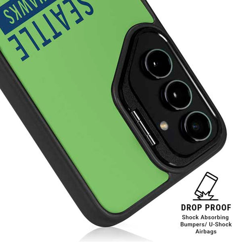 NFL Seattle Seahawks Green Performance Series Galaxy S24 Plus Kickstand Case
